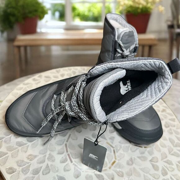 Sorel Whitney II Insulated Short Waterproof Winter Snow Boots Lace Up Women’s 8 - Picture 9 of 16